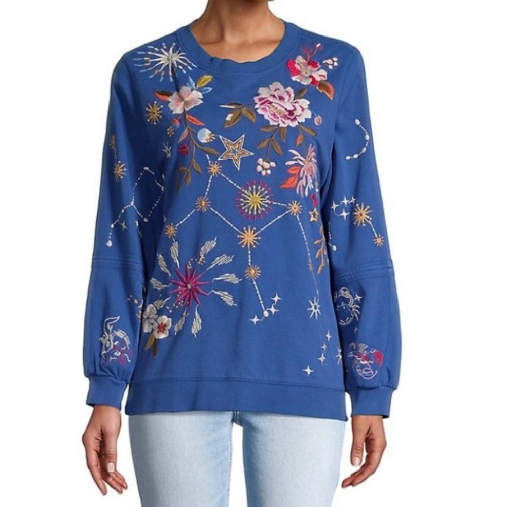Celestin Johnny Was Sun Moon Sweatshirt